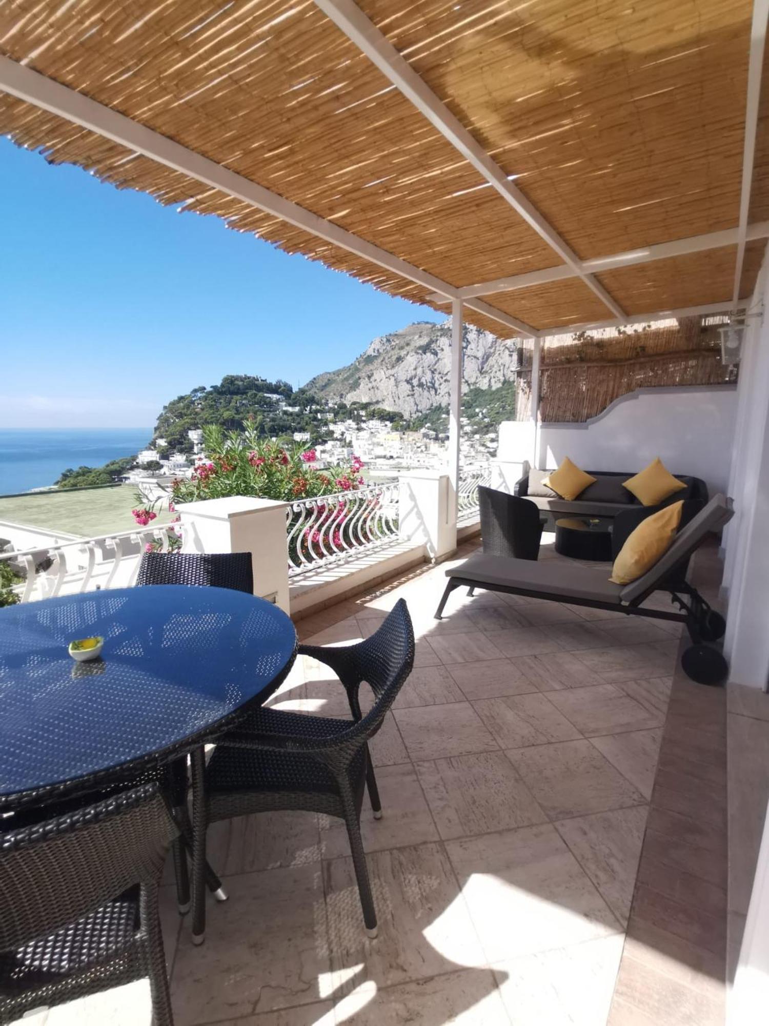 Villa La Panoramica 3 Camere 3 Bagni Капри Экстерьер фото