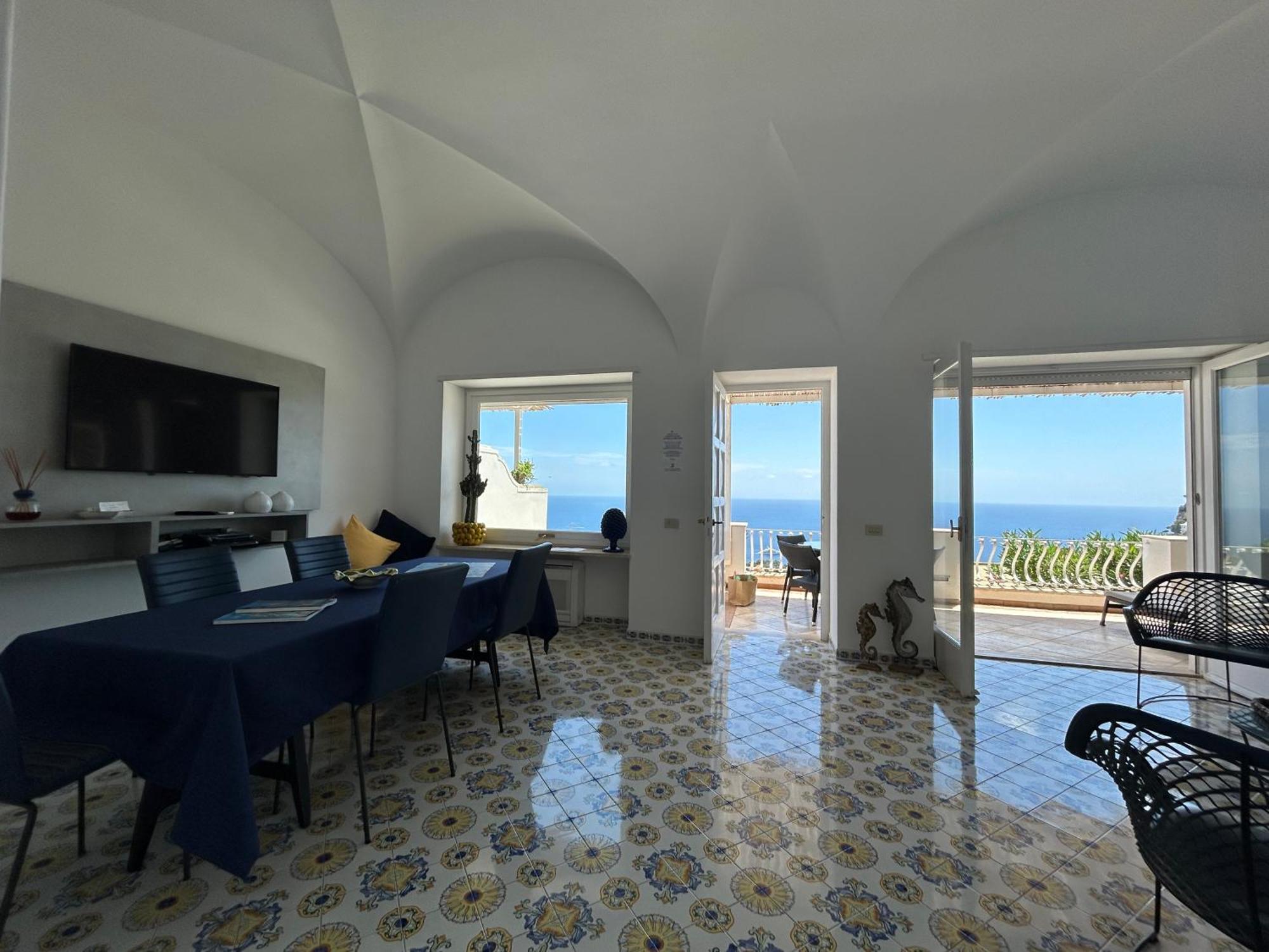 Villa La Panoramica 3 Camere 3 Bagni Капри Экстерьер фото