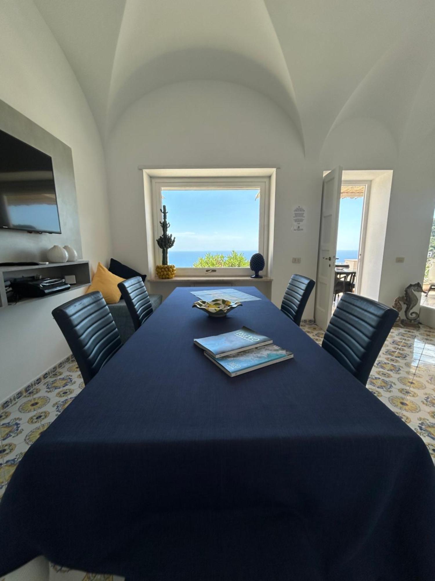 Villa La Panoramica 3 Camere 3 Bagni Капри Экстерьер фото