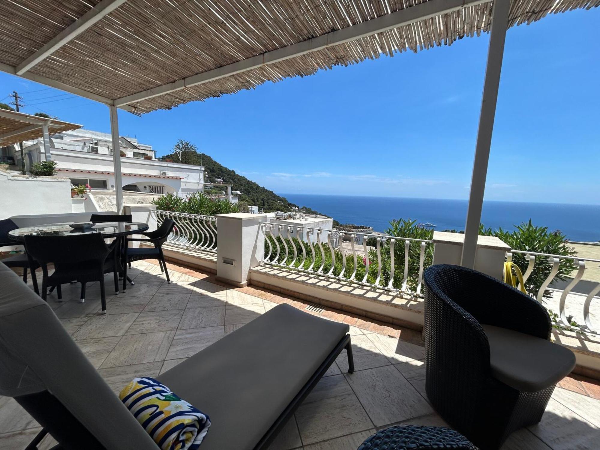 Villa La Panoramica 3 Camere 3 Bagni Капри Экстерьер фото