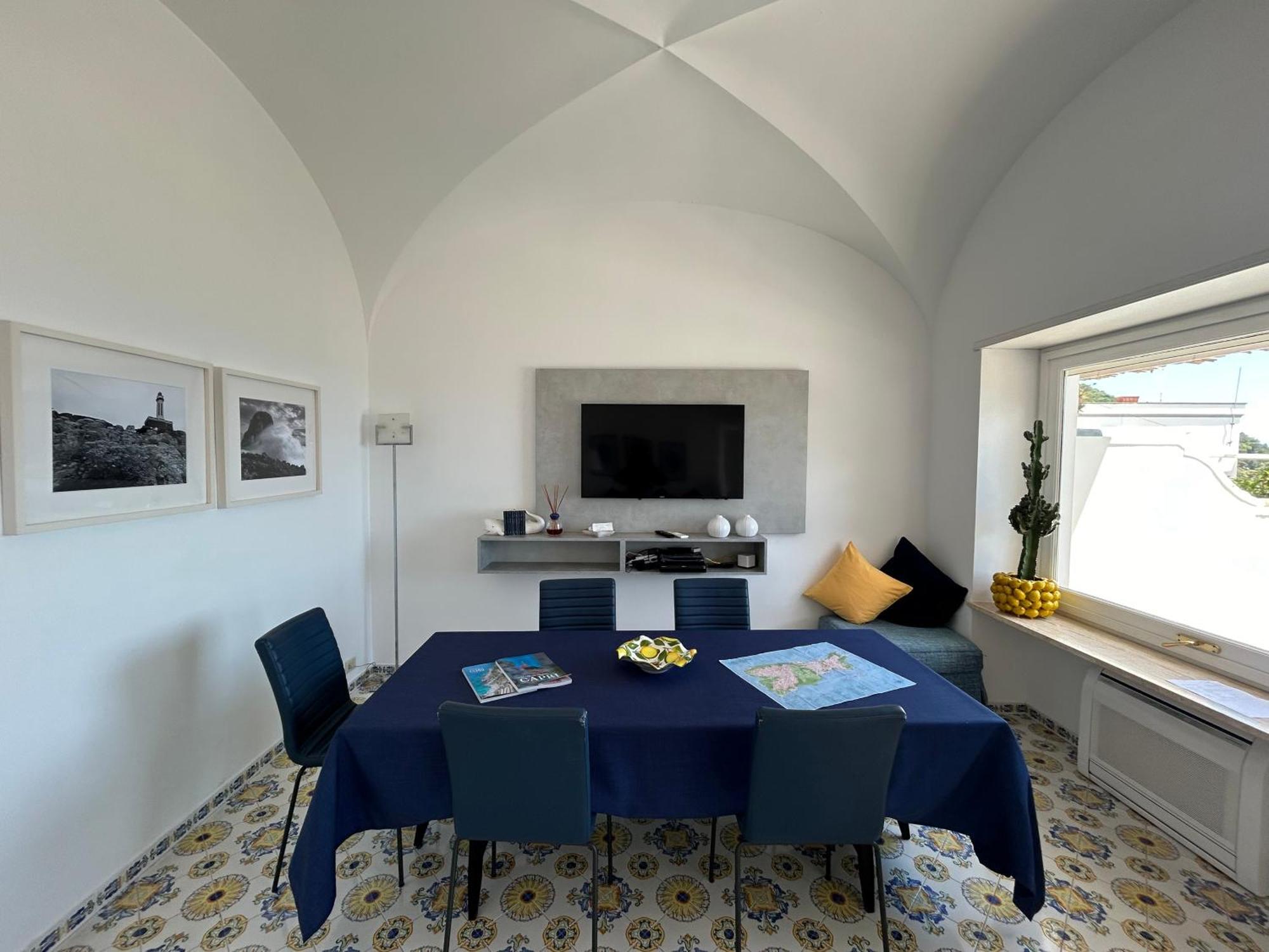 Villa La Panoramica 3 Camere 3 Bagni Капри Экстерьер фото